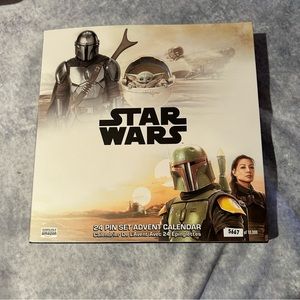Star Wars Mandalorian advent calendar. Limited edition with metal pins daily